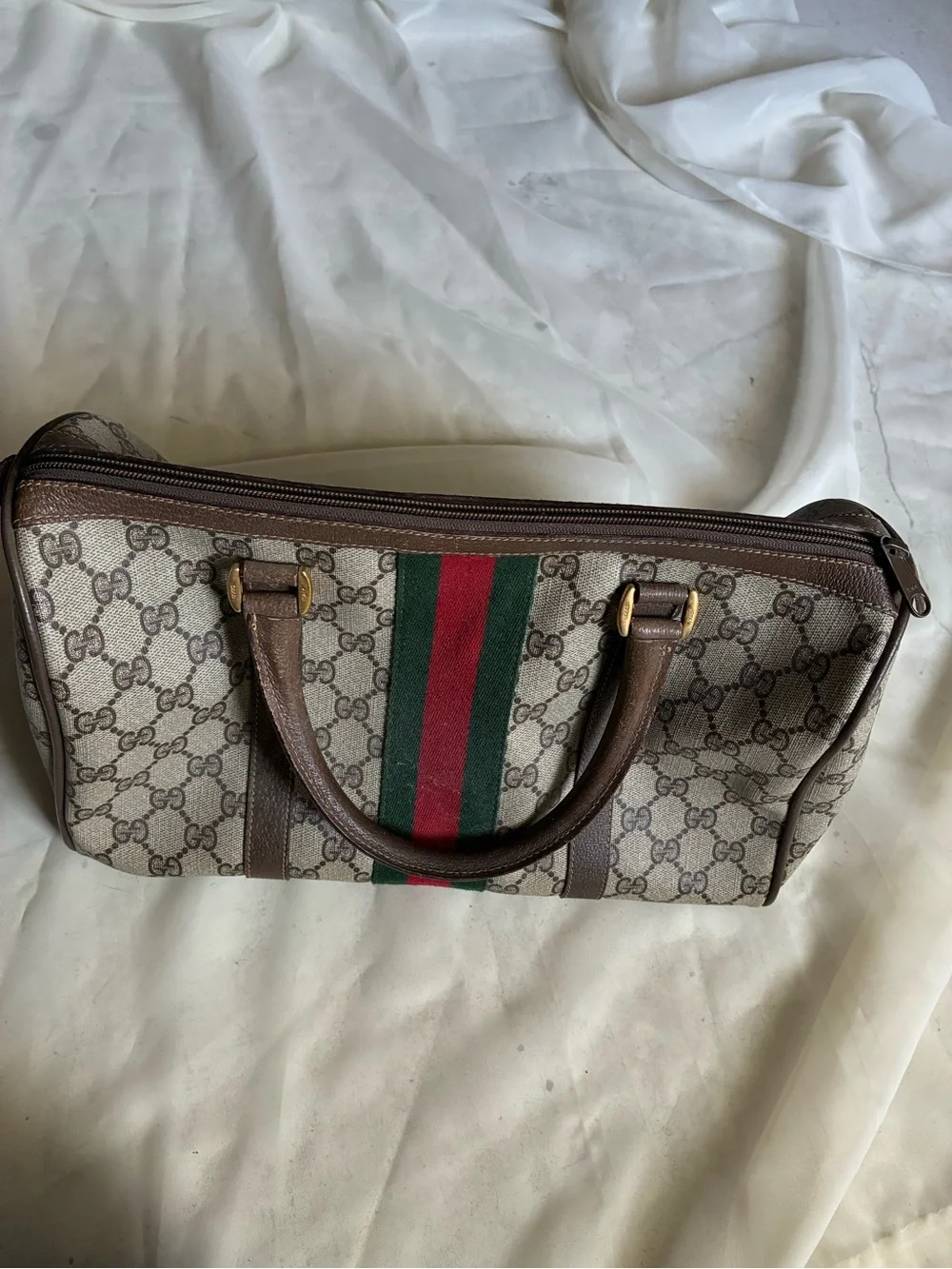 Vintage Boston Satchel